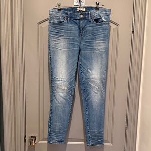 Madewell Light Blue Skinny Jeans